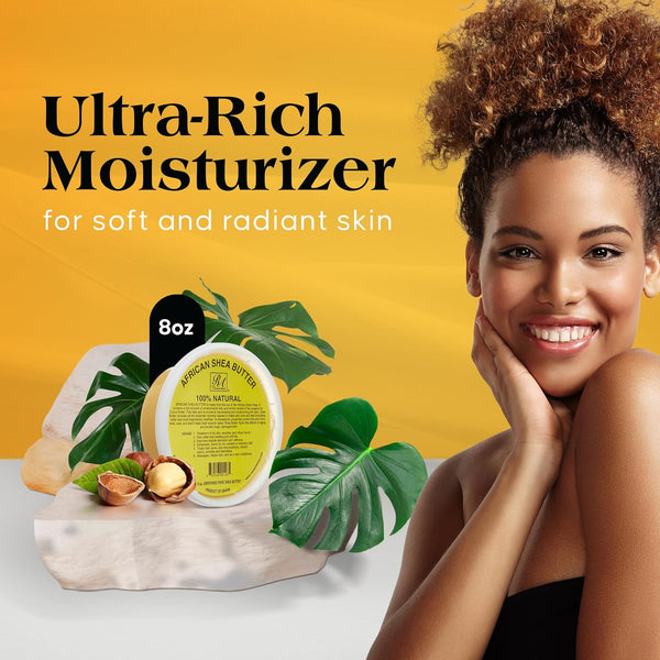RA COSMETICS - 100% Natural African Shea Butter (SMOOTH)