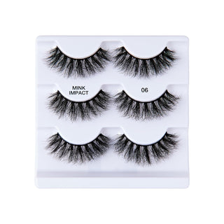 KISS - MINK IMPACT MULTI LASHES - 6