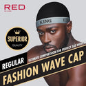 KISS - FASHION WAVE CAP REGULAR KING, GREY