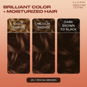 CLAIROL - Texture & Tones Permanent Hair Dye 2N MOCHA BROWN