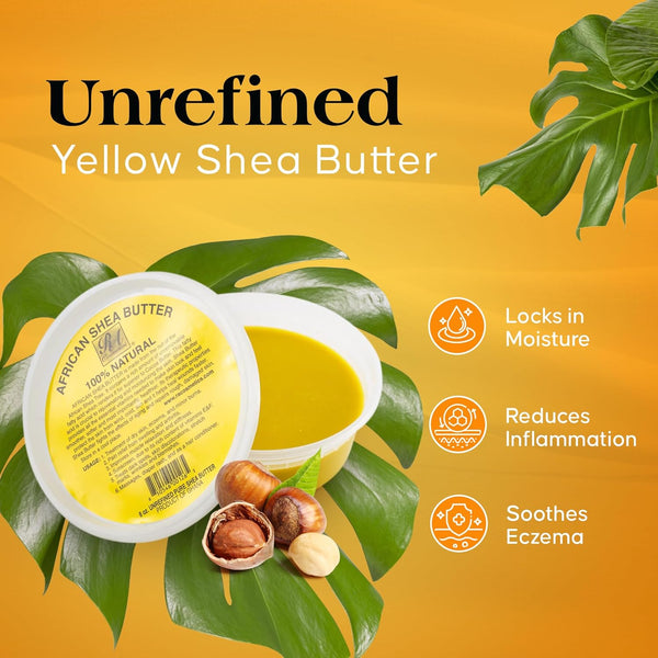 RA COSMETICS - 100% Natural African Shea Butter (SMOOTH)