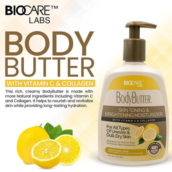 BIOCARE LABS - Body Butter Vitamin C & Collagen