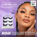 KISS - MINK IMPACT MULTI LASHES - 6