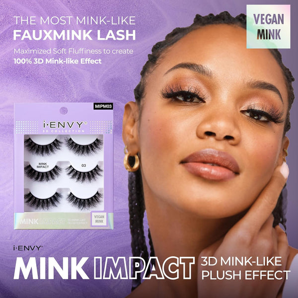 KISS - MINK IMPACT MULTI LASHES - 6