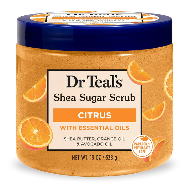 DR. TEALS - Shea Sugar Scrub Body Scrub CITRUS