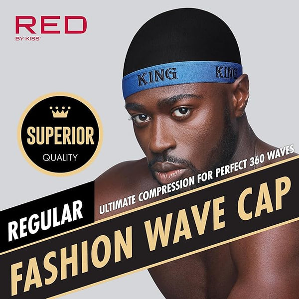 KISS - FASHION WAVE CAP REGULAR KING, BLUE