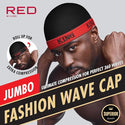KISS - FASHION WAVE CAP JUMBO KING, RED