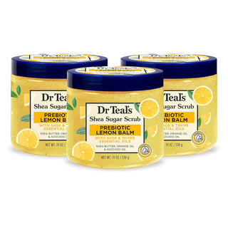 DR. TEALS - BODY SCRUB PREBIOTIC LEMON BALM