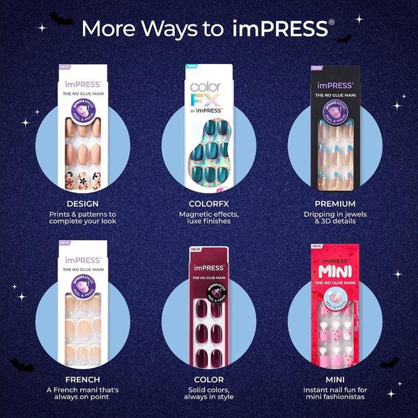 KISS - imPRESS Nails - Broom & Bloom