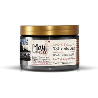 MAUI MOISTURE - Detoxifying + Volcanic Ash Scalp Care Mask