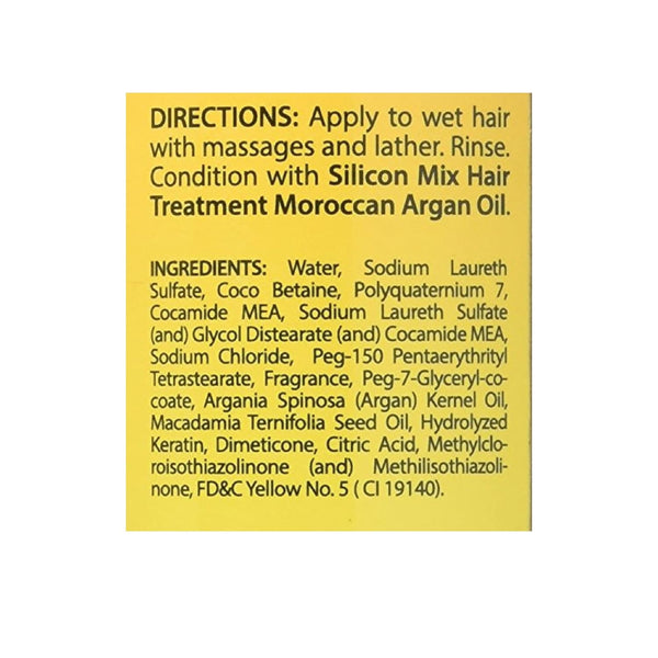 Silicon Mix - Moroccan Argan Oil Shampoo