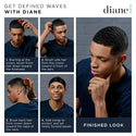 DIANE - Premium 100% Boar Wave Brush MEDIUM