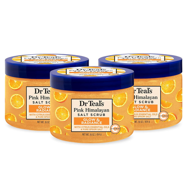 DR. TEALS - Pink Himalayan Salt Scrub Glow & Radiance