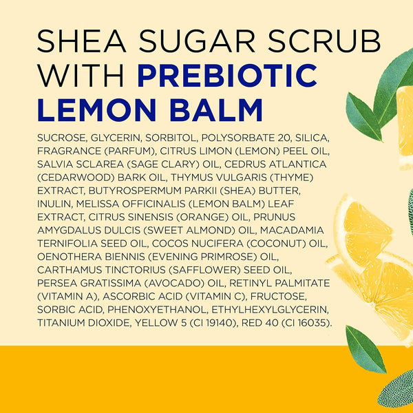 DR. TEALS - BODY SCRUB PREBIOTIC LEMON BALM