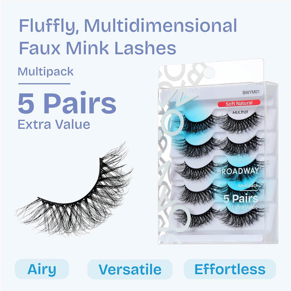 KISS - BROADWAY FALSES LASHES MULTIPACK BWYM01