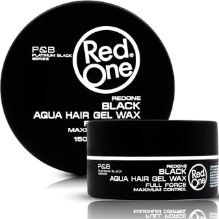 RED ONE - Maximum Control Aqua Hair Wax BLACK