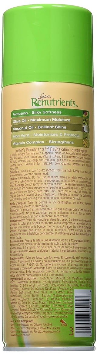 Luster's - Renutrietns Revita-Shine Sheen Spray