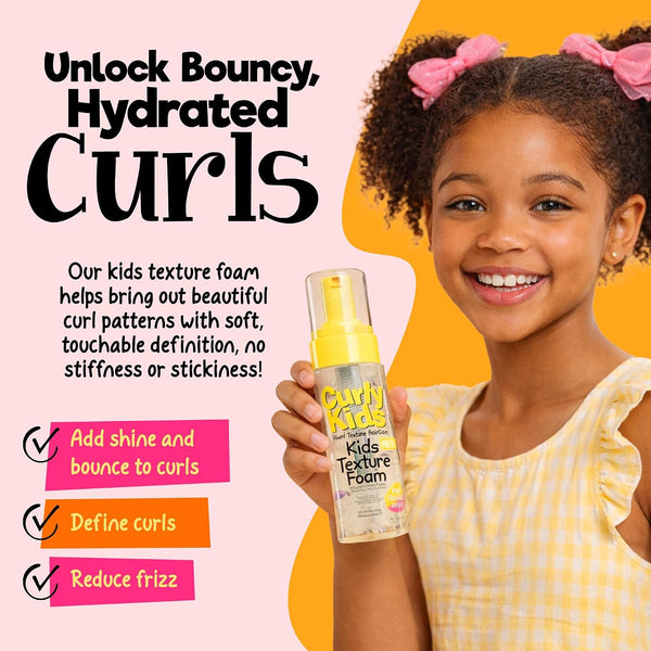 Curly Kids - Texture Foam Curl Defining Mousse