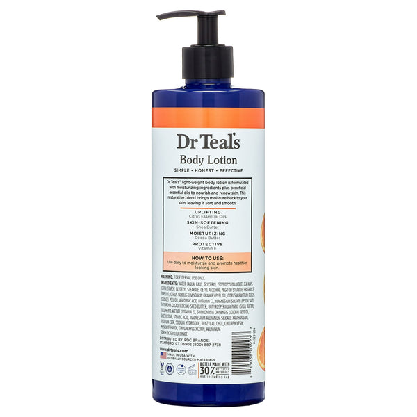 DR. TEALS - Body Lotion Radiant with Vitamin C & Citrus Essential Oils