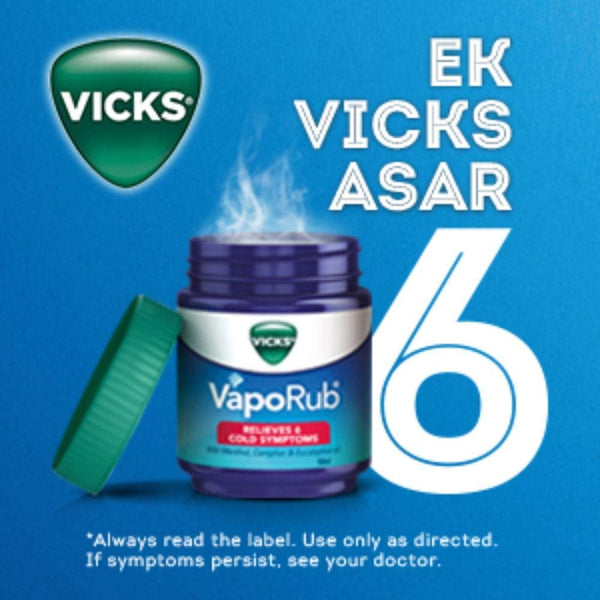 VICKS - VapoRub Cough Suppressant and Topical Analgesic Medicated Ointment