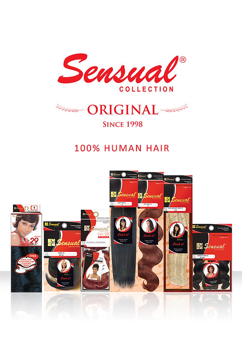 SENSUAL - Premium Quality 100% Human Hair LEVEL 10 BANG PIECE (1 PC)