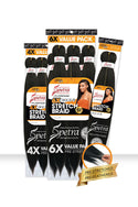 AFRO SENS - SPETRA PRE-STRETCHED 6X STRETCH BRAID 52