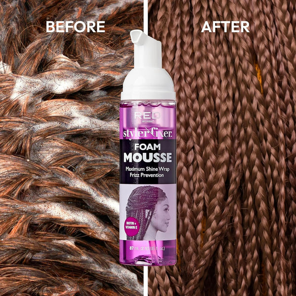 KISS - STYLER FIXER FOAM MOUSSE BIOTIN