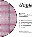 ANNIE - Professional Wire Mesh Rollers 1 3/4