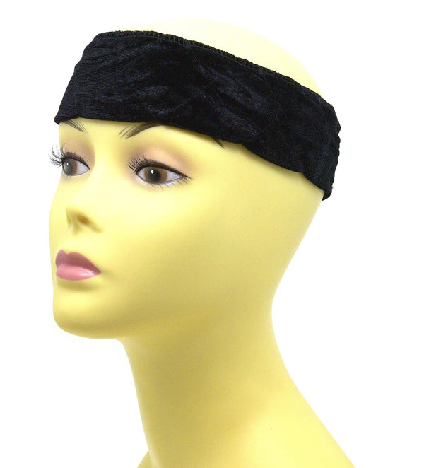 MAGIC COLLECTION - Comfortable Wig Grip Velvet Band BLACK