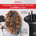 KISS - UNIVERSAL ALL FIT HAIR DRYER DIFFUSER