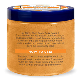 DR. TEALS - Shea Sugar Scrub Body Scrub CITRUS