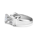 JOY JEWELRY - Cubic Zirconia Silver Ring (99R-023)