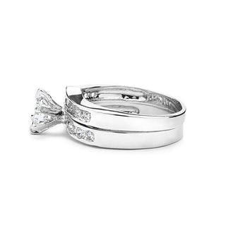 JOY JEWELRY - Cubic Zirconia Silver Ring (99R-026)