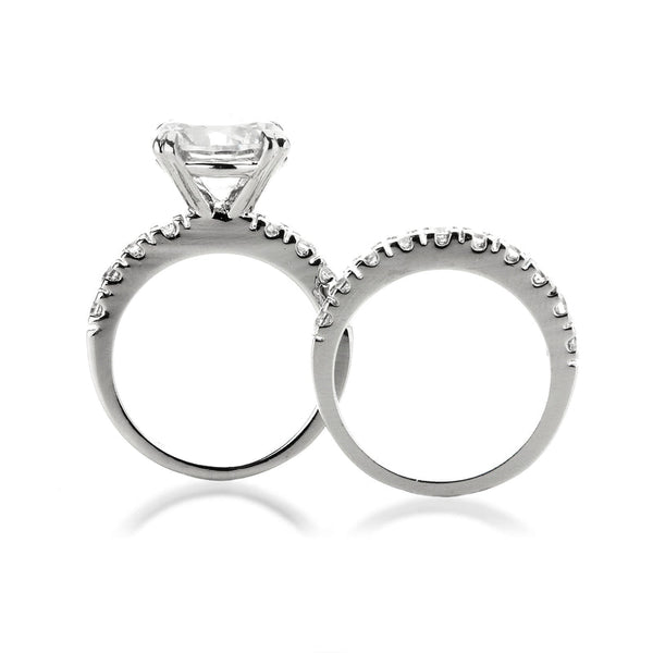 JOY JEWELRY - Cubic Zirconia Silver Ring (99R-030)