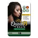 URBAN BEAUTY - Queen B Pre-Stretched Braiding Hair 7X Pack 50