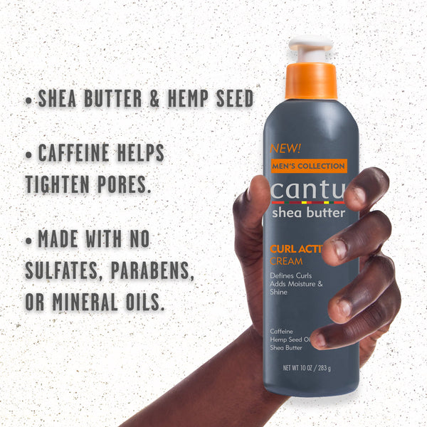 Cantu - Men's Collection Shea Butter Curl Activator Cream