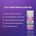 KISS - HEAT PROTECTOR WAX STICK - UNSCENTED
