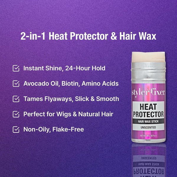 KISS - HEAT PROTECTOR WAX STICK - UNSCENTED