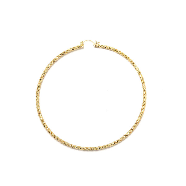 JOY JEWELRY - Gold Giant Hoop Earrings A30