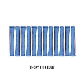 ANNIE - Professional Cold Wave Rods 12PCs SHORT BLUE