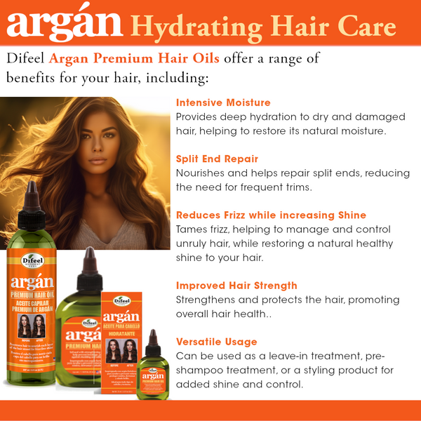 Difeel - Argan Hydrating Premium Hair Oil