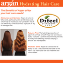 Difeel - Argan Thickening Shampoo & Conditioner Combo Packet