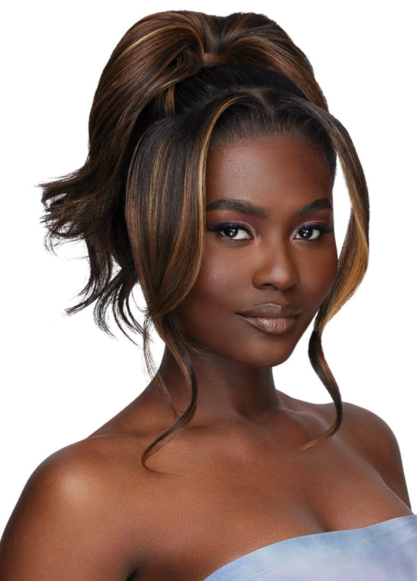 OUTRE - AIRTIED 100% FULLY HAND-TIED WIG - HHB-LOOSE BODY WAVE 18