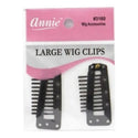 ANNIE - Large Wig Clips 2PCs #3160