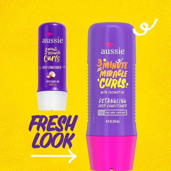 AUSSIE - MIRACLE CURLS 3 MINUTE DEEP CONDITIONER