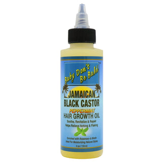 Baby Don't Be Bald - Jamaican Black Castor Oil Hair Growth Oil PEPPERMINT