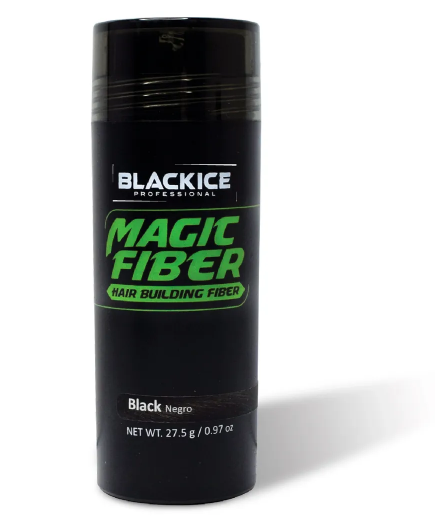 BLACK ICE - Professional Magic Fiber Hair Building Fiber