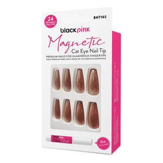 BLACK PINK - Nail Tips Premium False Nails BNT102