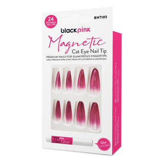 BLACK PINK - Nail Tips Premium False Nails BNT105