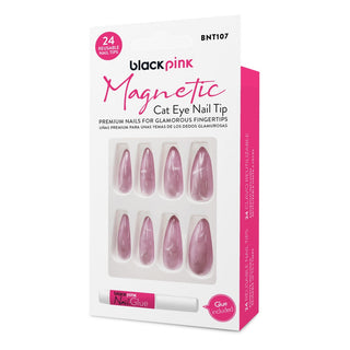 BLACK PINK - Nail Tips Premium False Nails BNT107